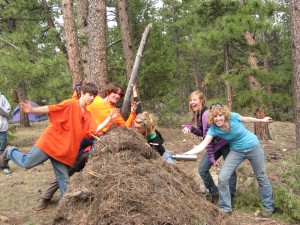 Students' Awesome Debris Shelter