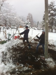 Shoveling Snow LG2013