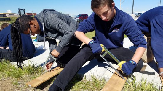 KNDLA CAP Class Students Work to Help Restore Natural Habitats