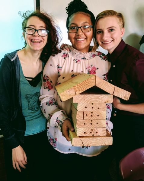 CAP Class Students Create E Movement Classroom at New Vista High School