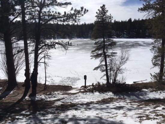 winter adventure at Mud Lake