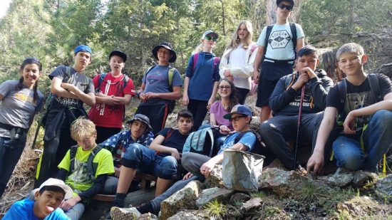 Angevine Middle School CAP Class Works on Building an Extraordinary Team