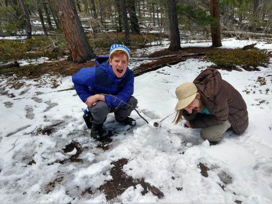 Wilderness and Word Games with New Vista High School CAP Students