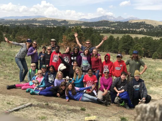 Littleton Academy Students Make Friends With Wolves