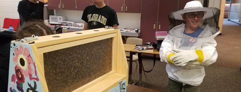 Angevine Middle School CAP Class Shares the Buzz on Pollinators