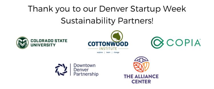 Denver Startup Week Sustainability