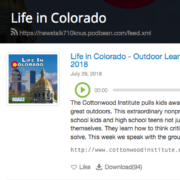 Life In Colorado Radio Segment