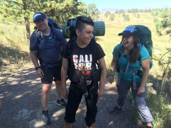 STRIVE Prep - Federal Students Spend a Weekend Camping and Working Together