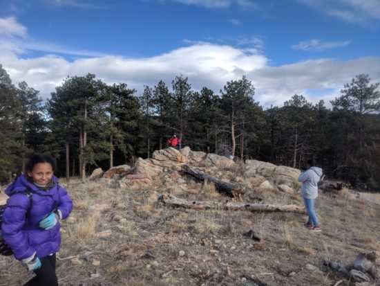 KIPP Sunshine Peak Academy CAP Students Brave the Cold for a Camping Trip!