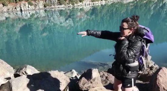 Aleyna Porreca Dancing in the Canadian Rockies