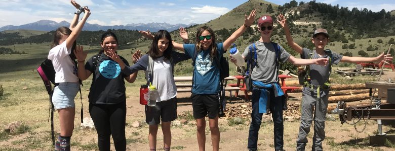 Colorado Academy Summer Camp Students at Mission: Wolf