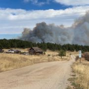 Smoke from the Cal-Wood Fire