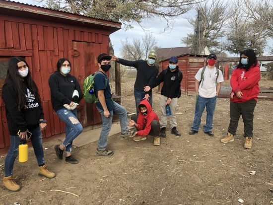 Stewardship Program students at the Waneka Centennial Farm