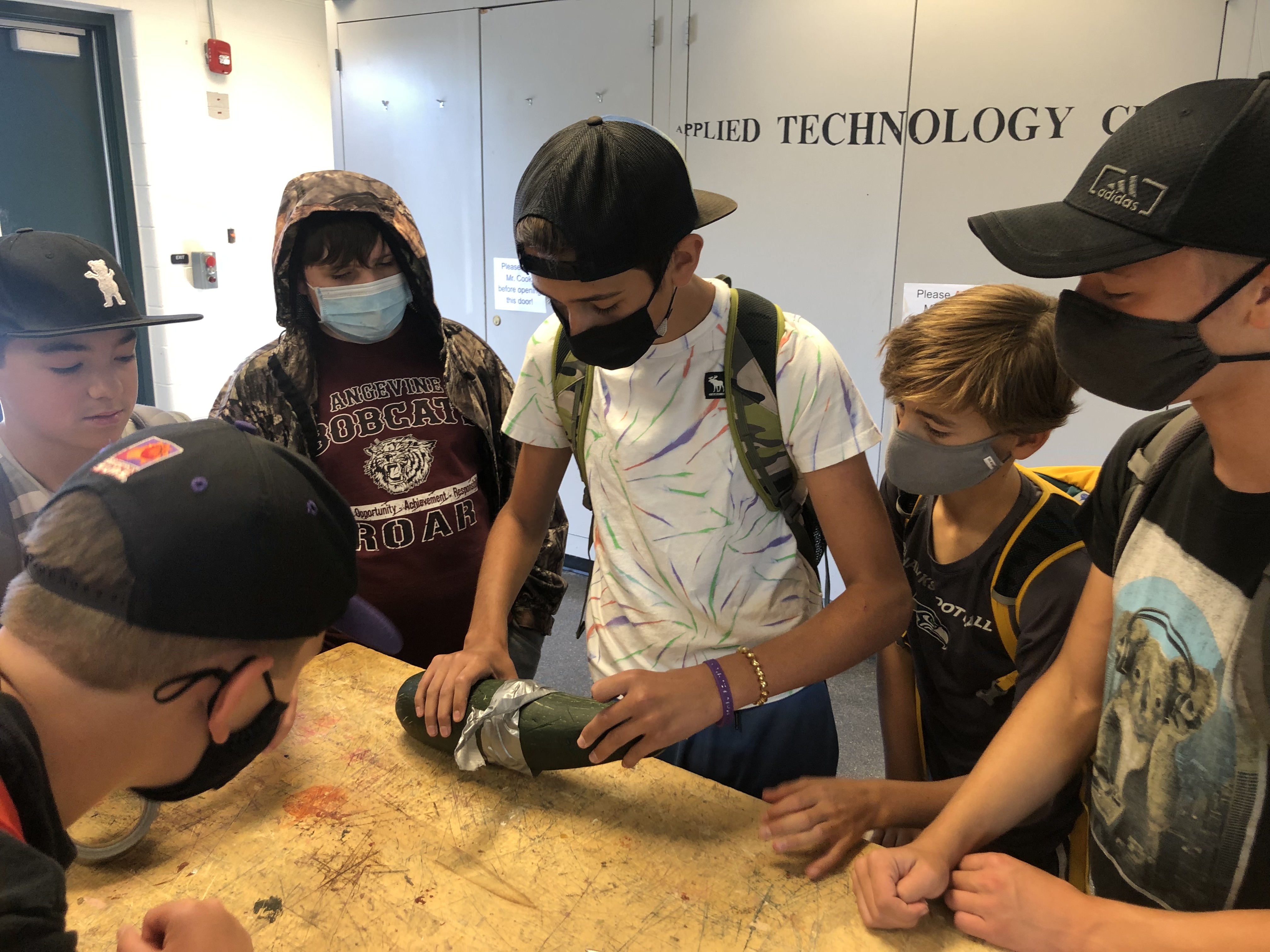 Students repair Zucci