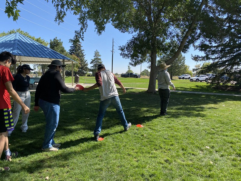 LYC plays a game to build community.