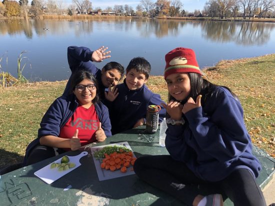 Westwood students cook lunch!