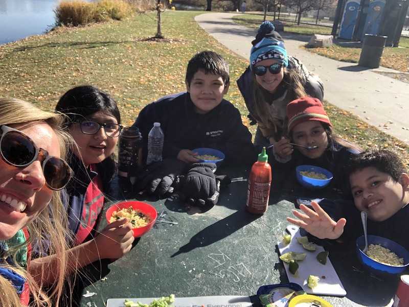 STRIVE Prep Westwood Students Do the Water Testing Dance Cottonwood