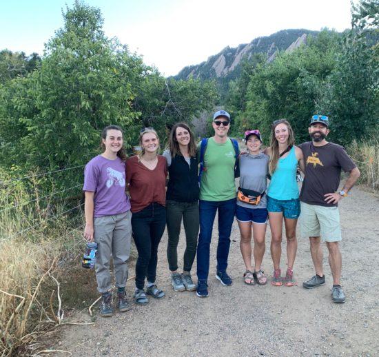 Cottonwood admin staff and outdoor education instructors. 