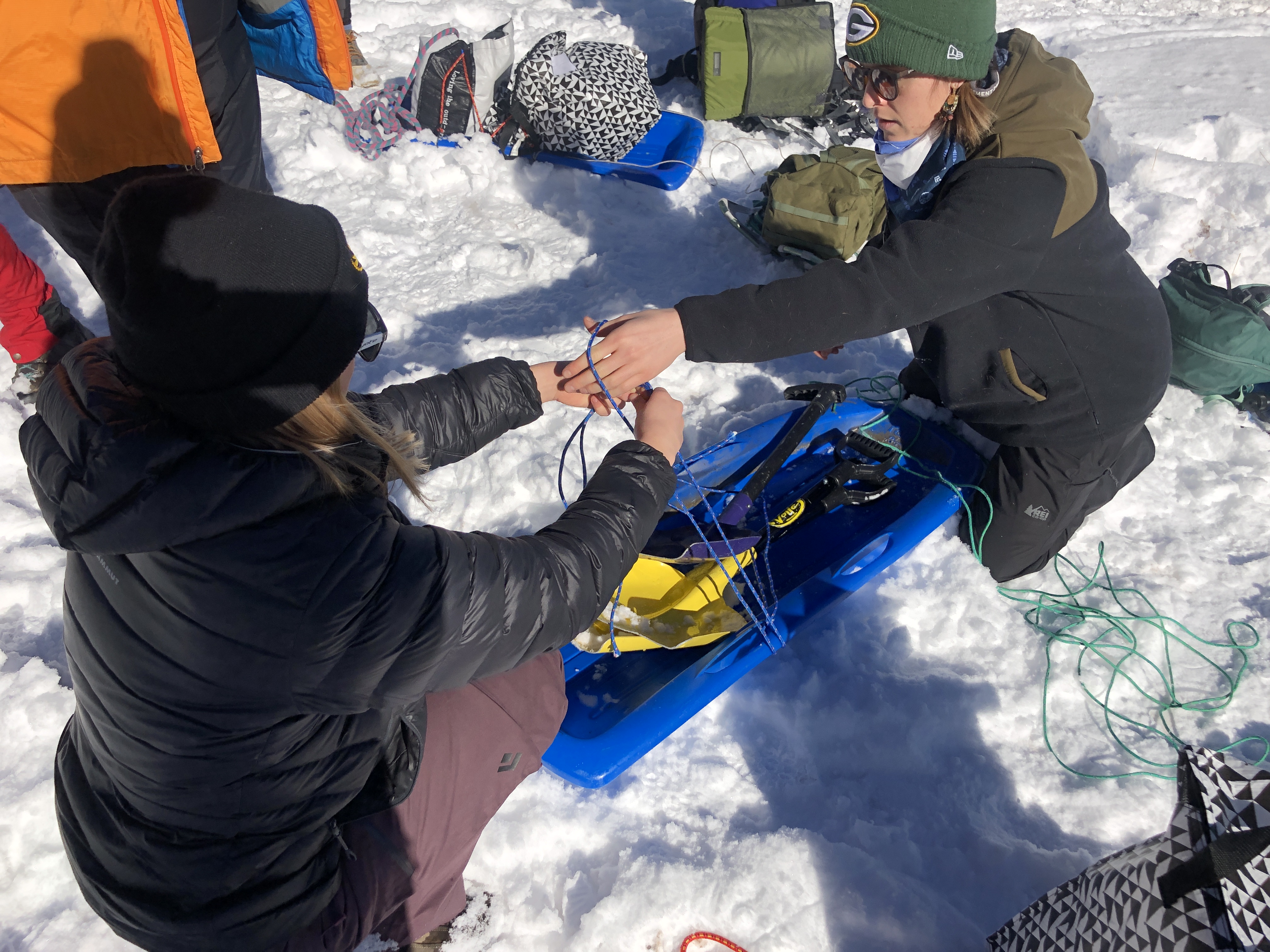 Packing sleds