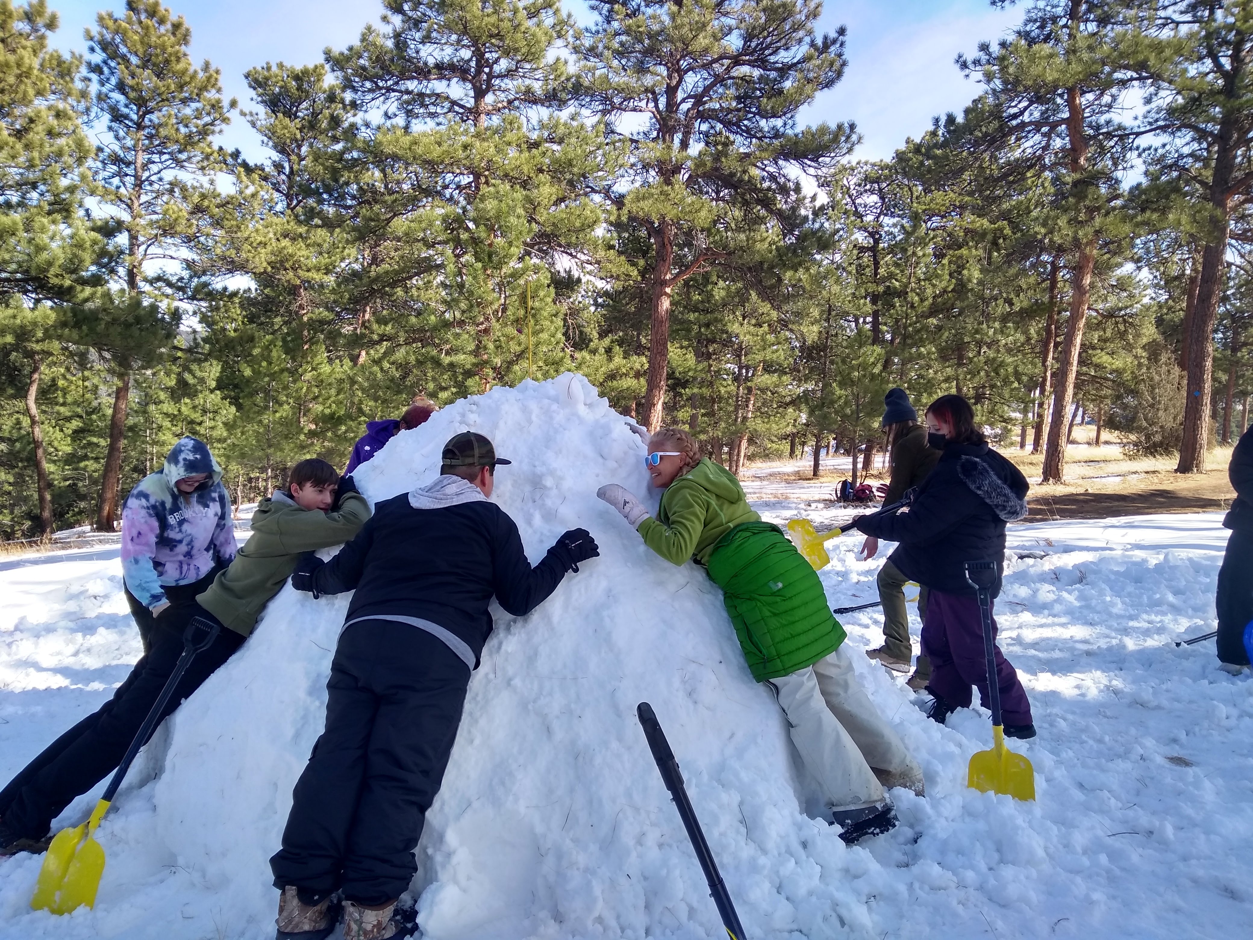 CHS winter field day