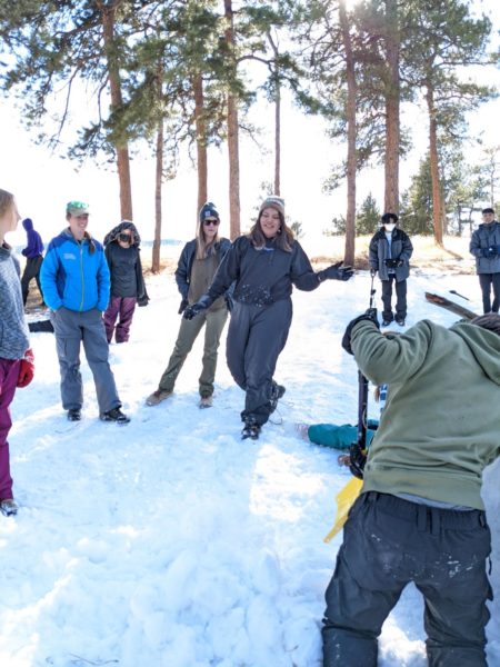 CHS winter field day