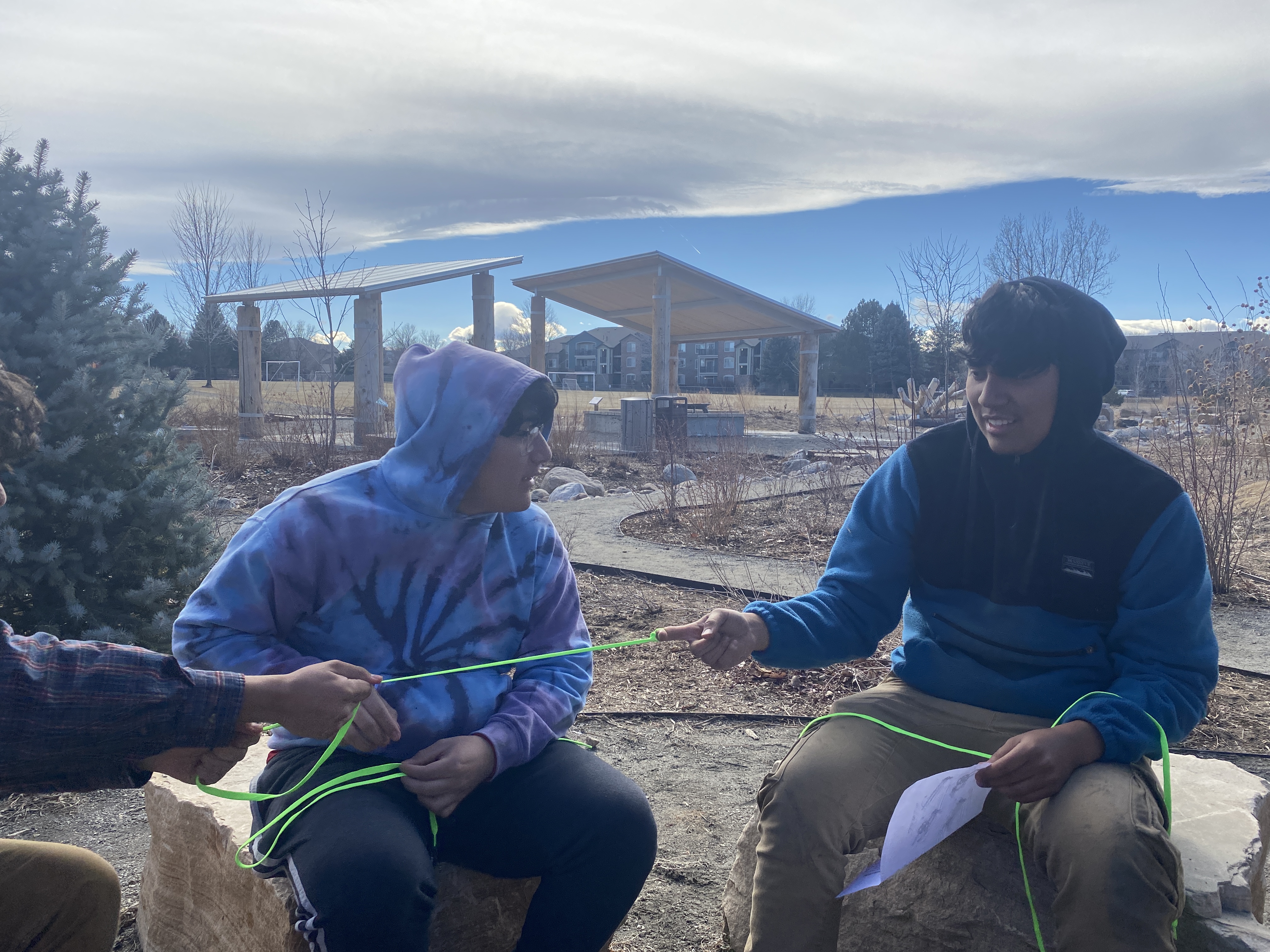 LYC family day knot tying