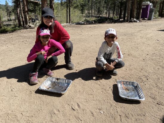 Making fires!