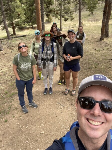 Instructor Training Hike Selfie 2022