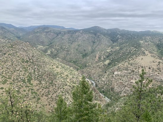 A view from the Beaver Brook Trail