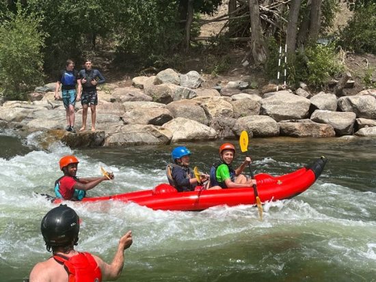 Darrius's Avid 4 Adventure trip on the water