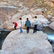 Centaurus High School students rock hopping