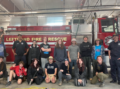 The CAP Class on a tour of Lefthand Fire Protection District