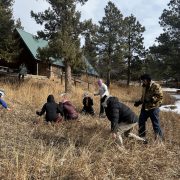 CI Staff play a game of of Nutty Squirrels