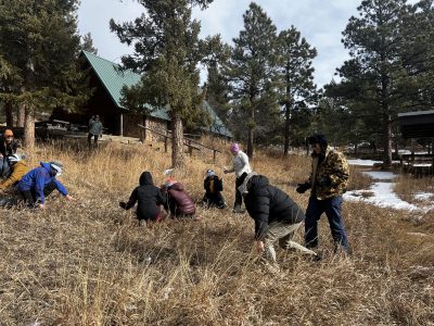 CI Staff play a game of of Nutty Squirrels