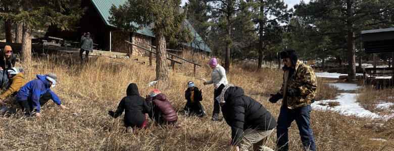 CI Staff play a game of of Nutty Squirrels