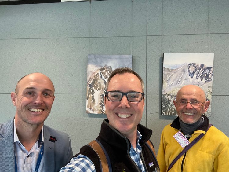 14er Selfie at DIA with Ford David Mike