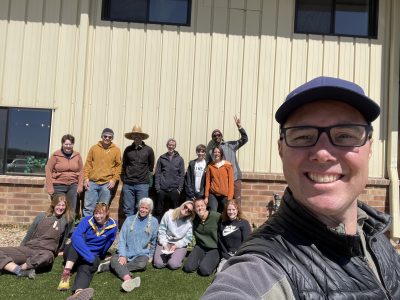 Cottonwood staff and instructors posing as a group at spring training